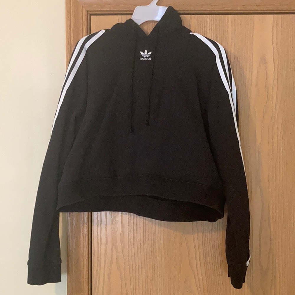 Adidas crop sweatshirt